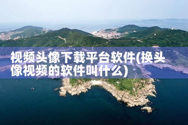视频头像下载平台软件