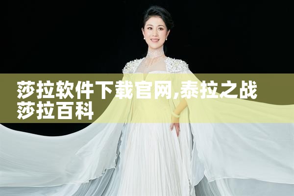 莎拉软件下载官网