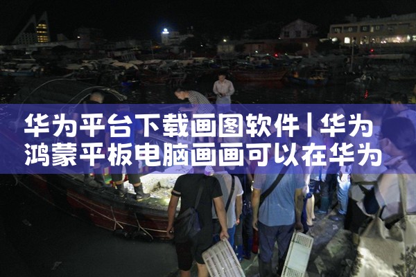 华为平台下载画图软件