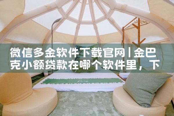 微信多金软件下载官网